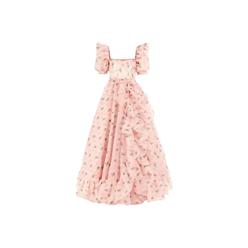 Selkie Collection FW23 Evening Dress Women's Pink-0