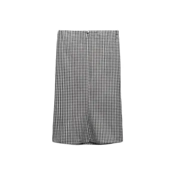 ZARA Casual Long Skirt Women's Blue