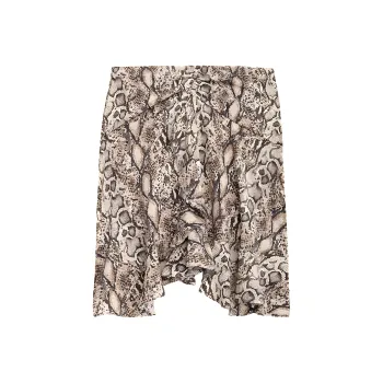 ISABEL MARANT Olena Draped Midi Skirt