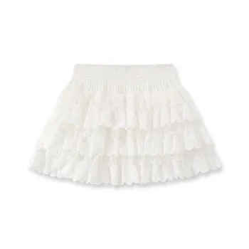 KIRSH 2025 Spring Summer Casual Short Skirts Women's White