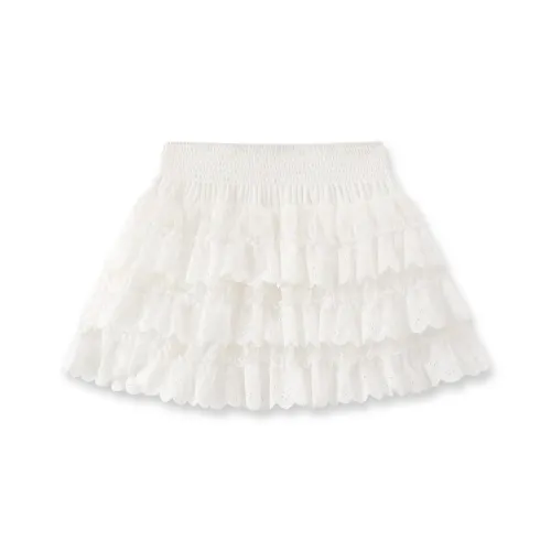 KIRSH 2025 Spring Summer Casual Short Skirts Women's White