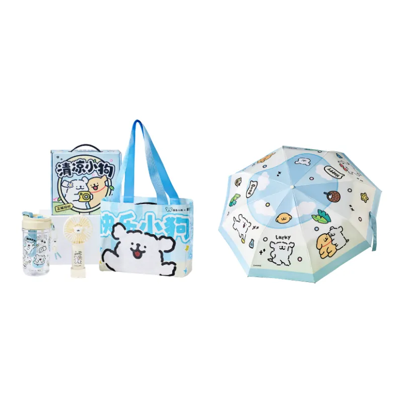 YANCANG x Line Puppies Practical Portable Outdoor Combo, Unisex-4