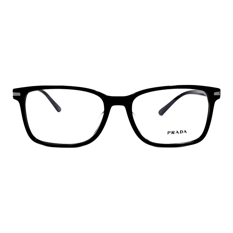 PRADA Plate Frame Square Eyeglass Frames Men's-1