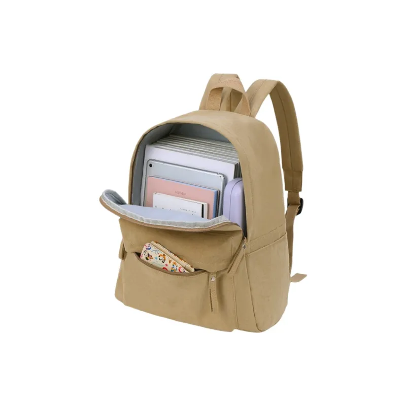 Tonlion Oxford Backpack Regular Unisex Khaki-4