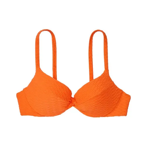 Victoria's Secret PINK Mix & Match Twist Push-Up Bikini Top/Orange Bikini Women's Orange