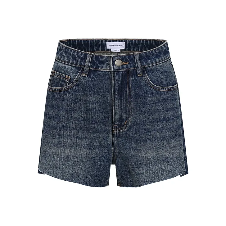 URBAN REVIVO Denim Shorts Women's-0