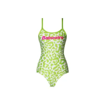 BALNEAIRE One Piece Swimsuits Women's Green Leopard
