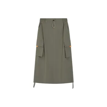 XTEP Casual Long Skirts Women's Dark Aqua Green