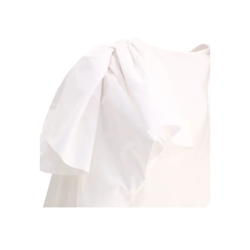 Alexander McQueen Ruffled V Neck Shirt-6