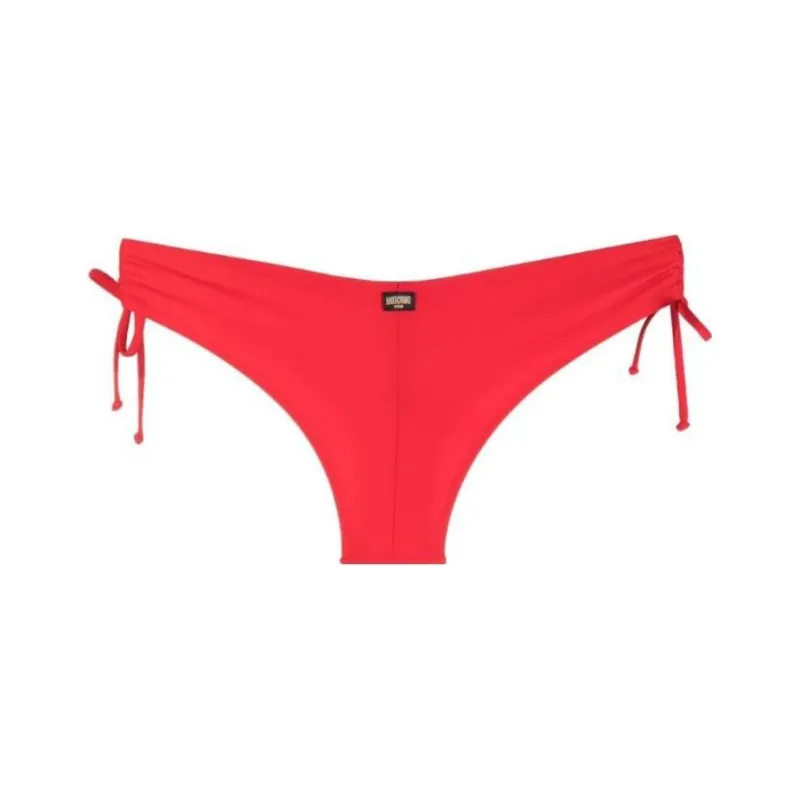 MOSCHINO Ruched Drawstring detail Swim Briefs-0