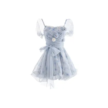 BELOVED STARRY Short Sleeved Dress Women's