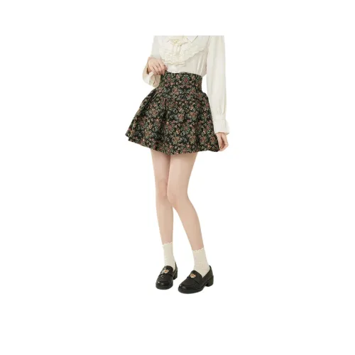 Beautiful Wardrobe Casual Short Skirts Women's Multicolor