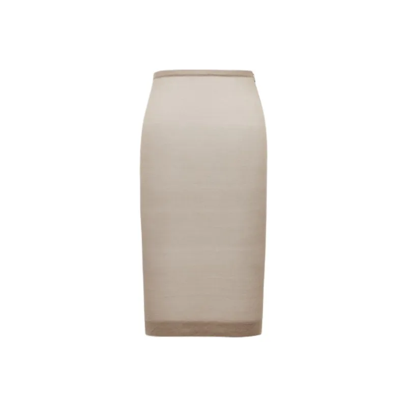 SAINT LAURENT Wide Hem Pencil Skirt-0