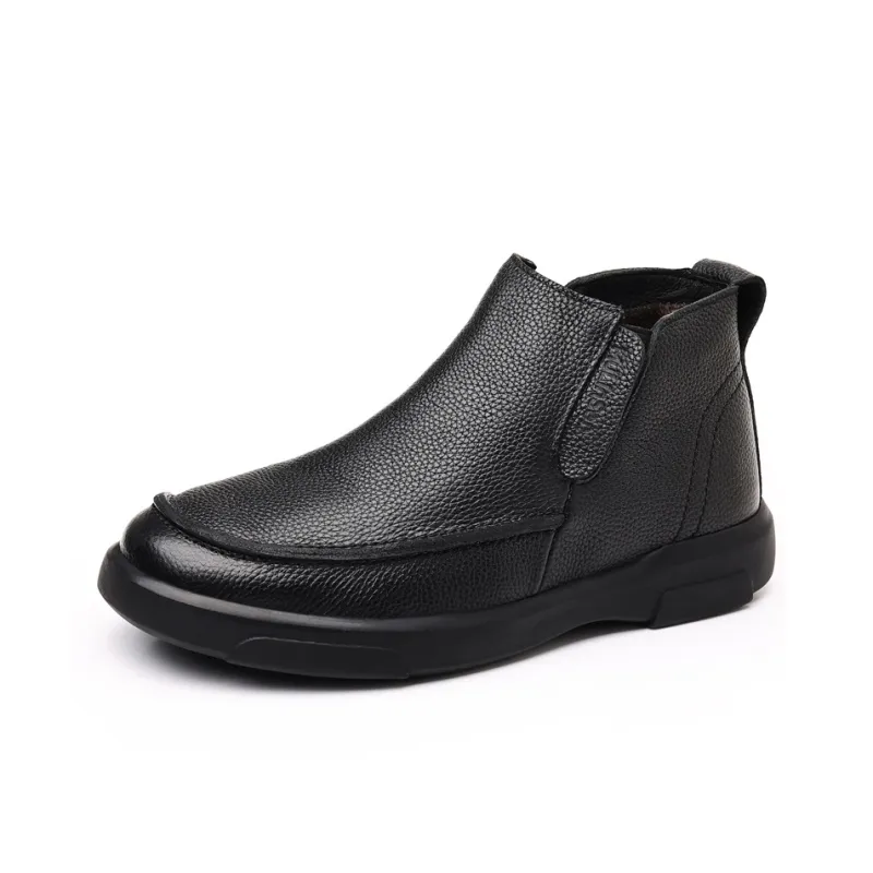 Mulinsen Ankle Boots Men's Black-0