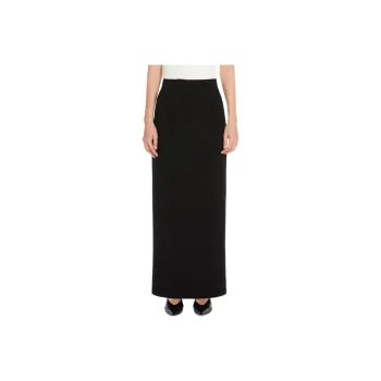 MaxMara Studio Casual Long Skirt Women's Black