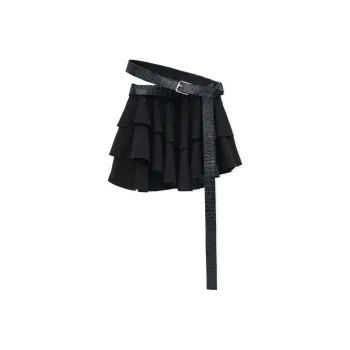 LOEWE SS25 Women's Pre Selection Collection Casual Short Skirts Women's Black