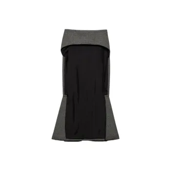 PRADA Prince of Wales Pattern Skirt