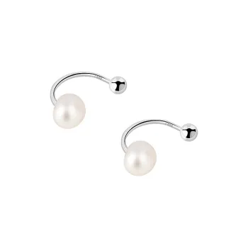 Daisy Dream 999 Fine Silver Stud Earrings Women's