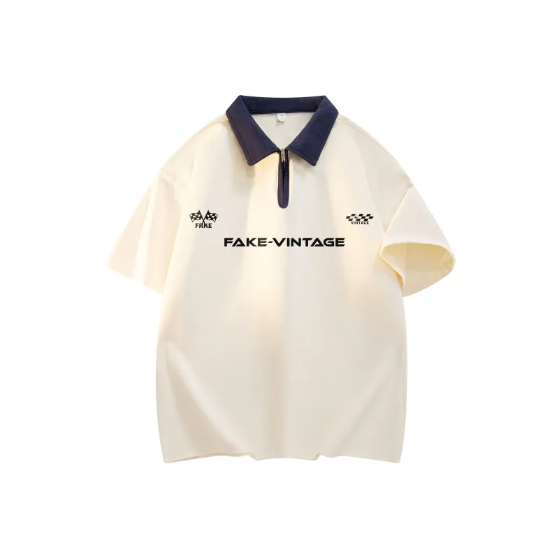 FAKE VINTAGE Polo Shirts Unisex-16