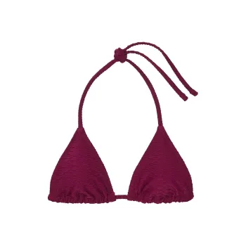 Victoria's Secret Mix & Match Triangle Bikini Top/Pink Rouge Bikini Women's Burgundy