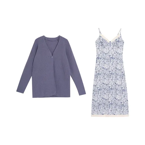 PZHK Two Piece Skirt Sets Women's