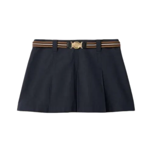 MIU MIU Casual Short Skirts Women's Blue