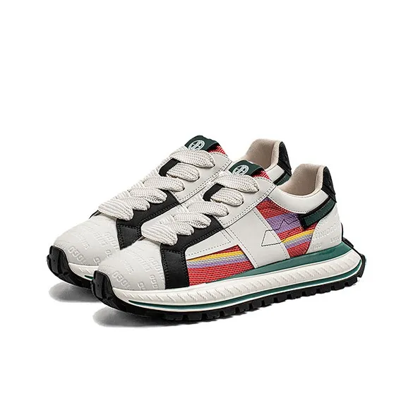 Yi Jiabao Anti Slip Wear Resistant Low Top Chunky Sneakers Men's-3