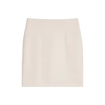 Ning Cai Yuer Casual Short Skirts Women's Apricot