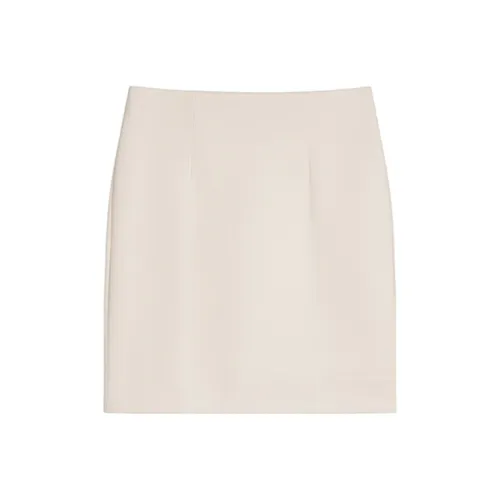 Ning Cai Yuer Casual Short Skirts Women's Apricot
