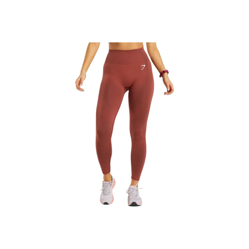 GYMSHARK VITAL Sports Pants Women's Brick Red-0