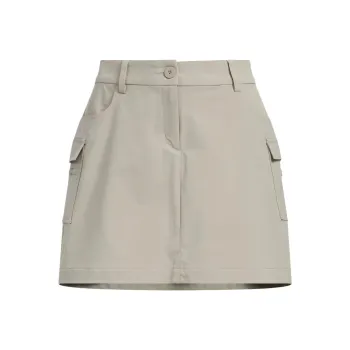 Adidas 4WAY Casual Short Skirts Women's Putty Beige