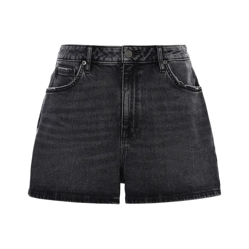 Lee Denim Shorts Women's Black-0