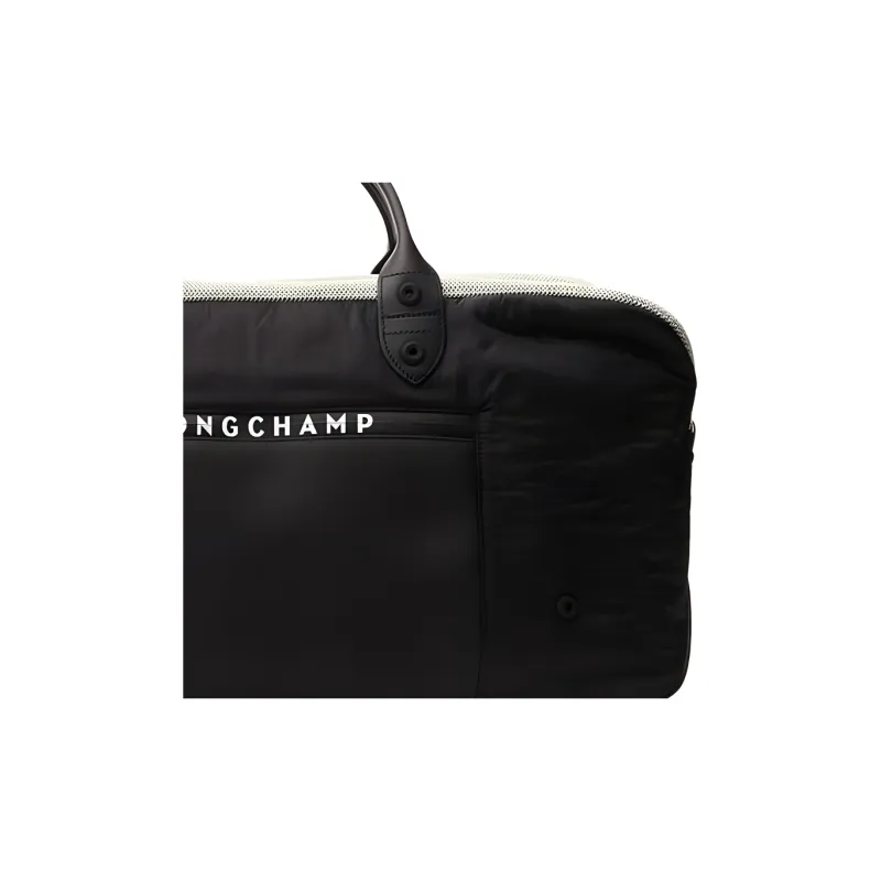 LONGCHAMP Nylon Handbag Women's Black-4