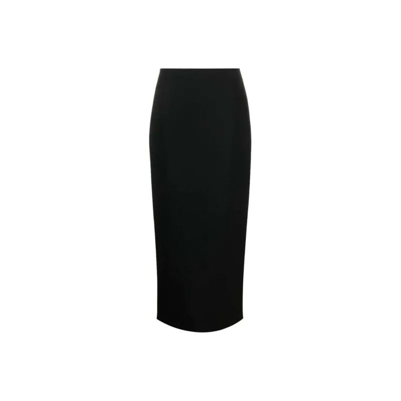THE ROW Bartelle Wool Pencil Skirt-0
