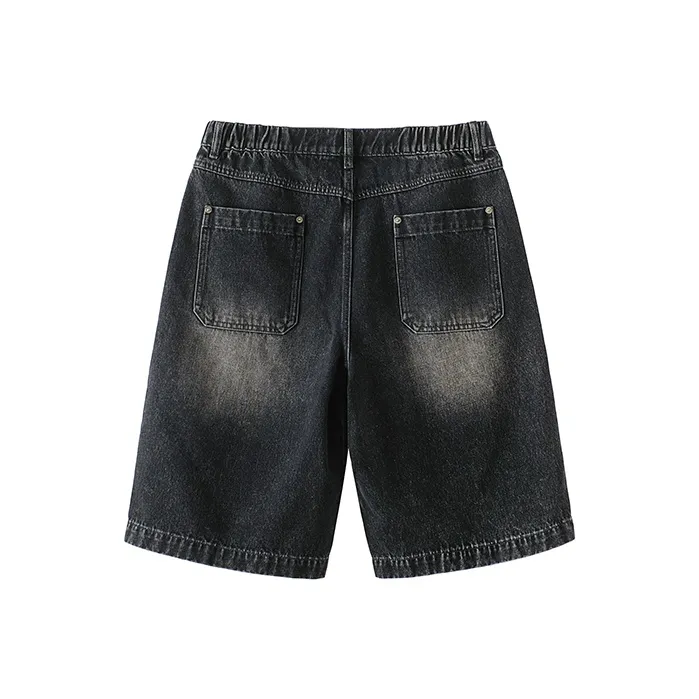 BUTTBILL Denim Shorts Unisex-3