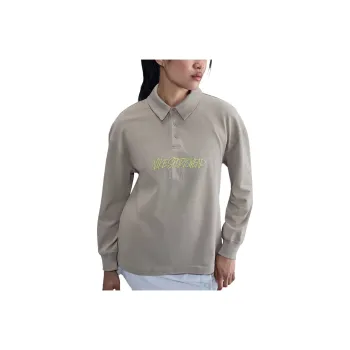 Nike SS25 Polo Shirt Women's Gray