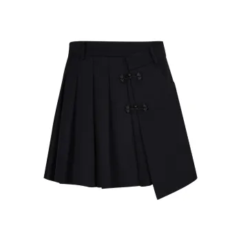 JESSYLINE Casual Short Skirts Women's Black