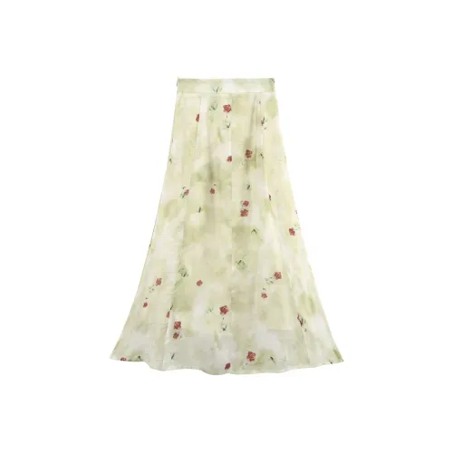 A Paradise For Awakening Casual Long Skirts Women's