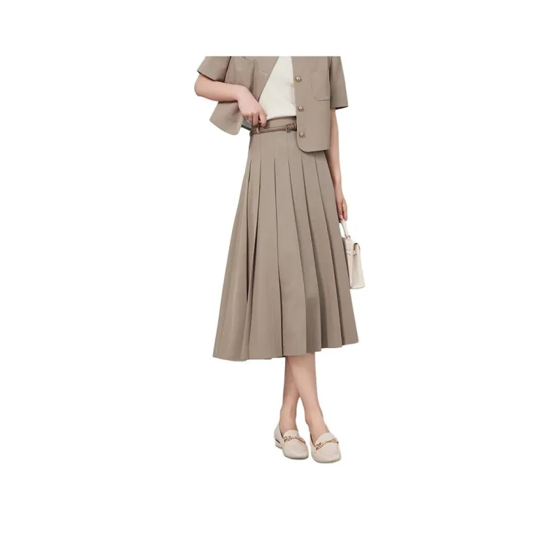 Dajia Poetry Casual Long Skirt Women's-0