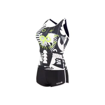 ZOKE Two Piece Swimsuits Women's Black White Green