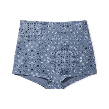 Victoria's Secret PINK HIGH-WAIST SHORTIE BIKINI BOTTOM / MiNAOB Swimming Shorts Women's Midnight Sea