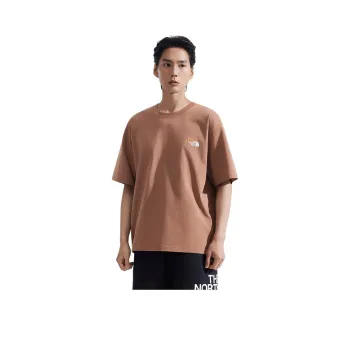THE NORTH FACE City Outdoor Collection Tent T Shirt Unisex Latte Brown