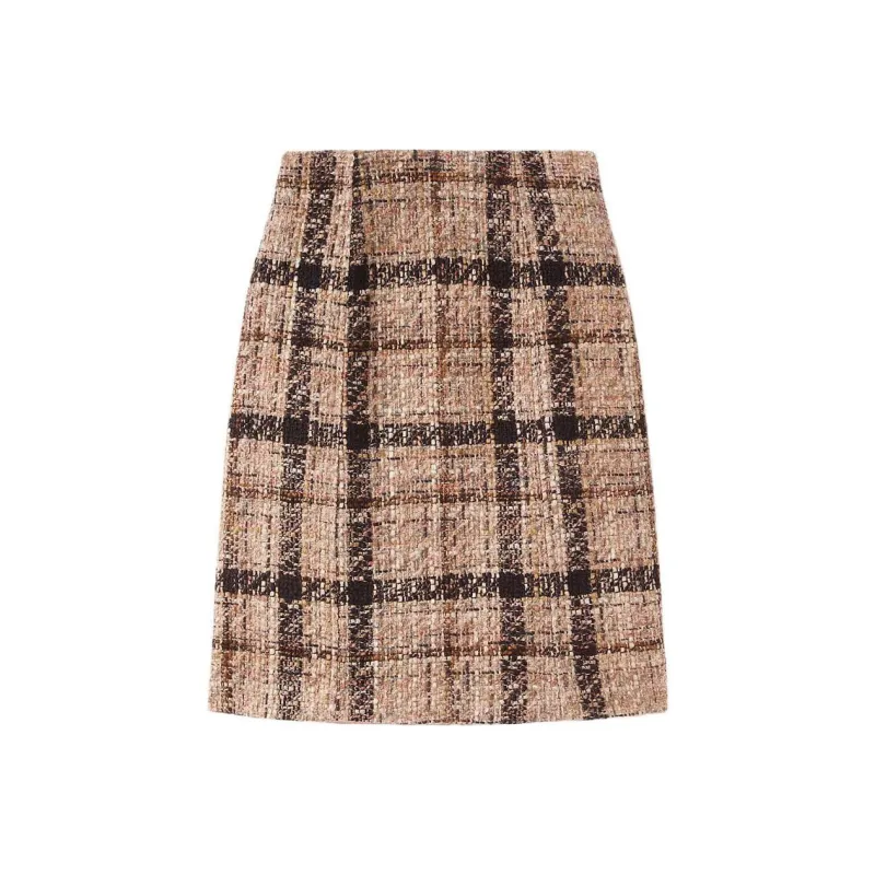 Loro Piana Halle Casual Short Skirts Women's Ebony-0
