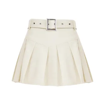 OROI Casual Short Skirts Women's Apricot