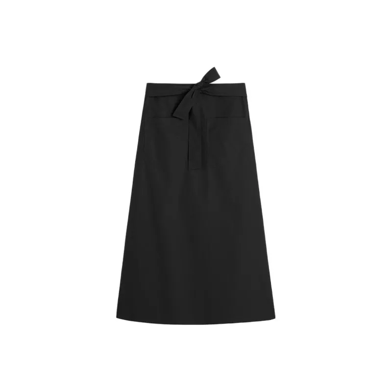 TOTEME Virola Poplin Midi Skirt-0