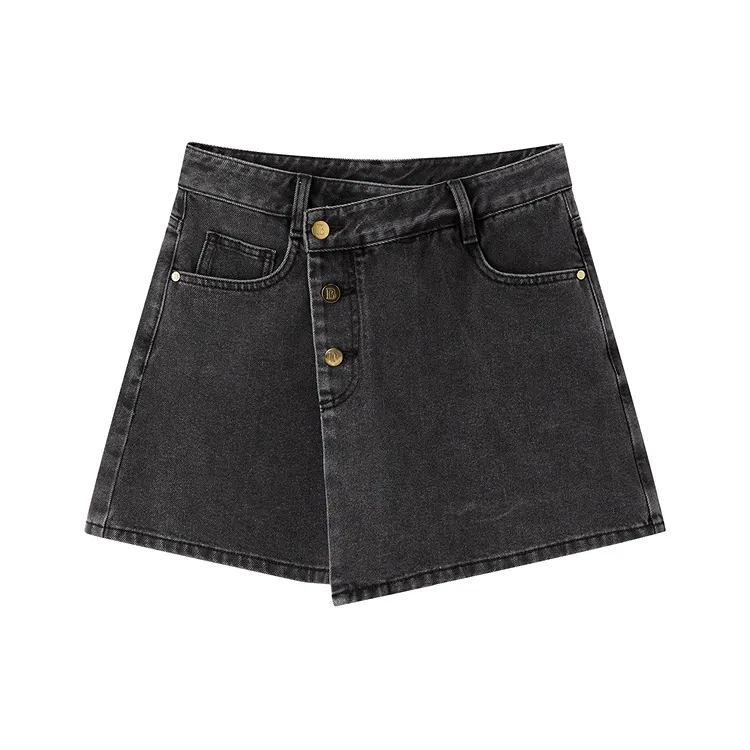 PEACEBIRD Denim Shorts Women's-5