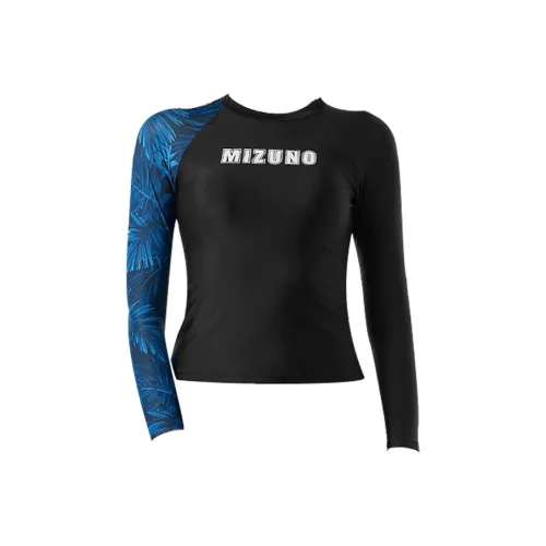 Mizuno Two Piece Swimsuits Women's N2CG3302 Plantain Black