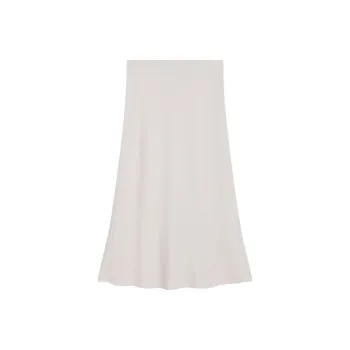 THEORY Casual Long Skirts Women's Stone White