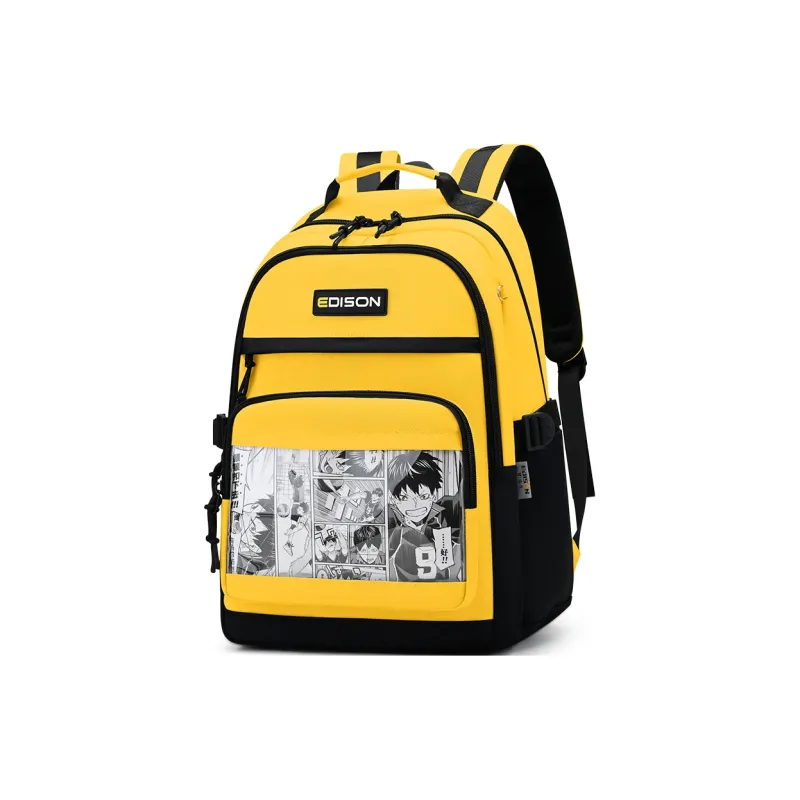 EDISON Water repellent Nylon Backpack Unisex Multicolor-9