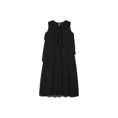 Mo Han Yi Mei Sleeveless Dress Women's Black